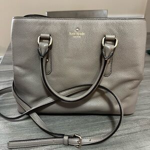 Kate Spade Taupe Leather Tote